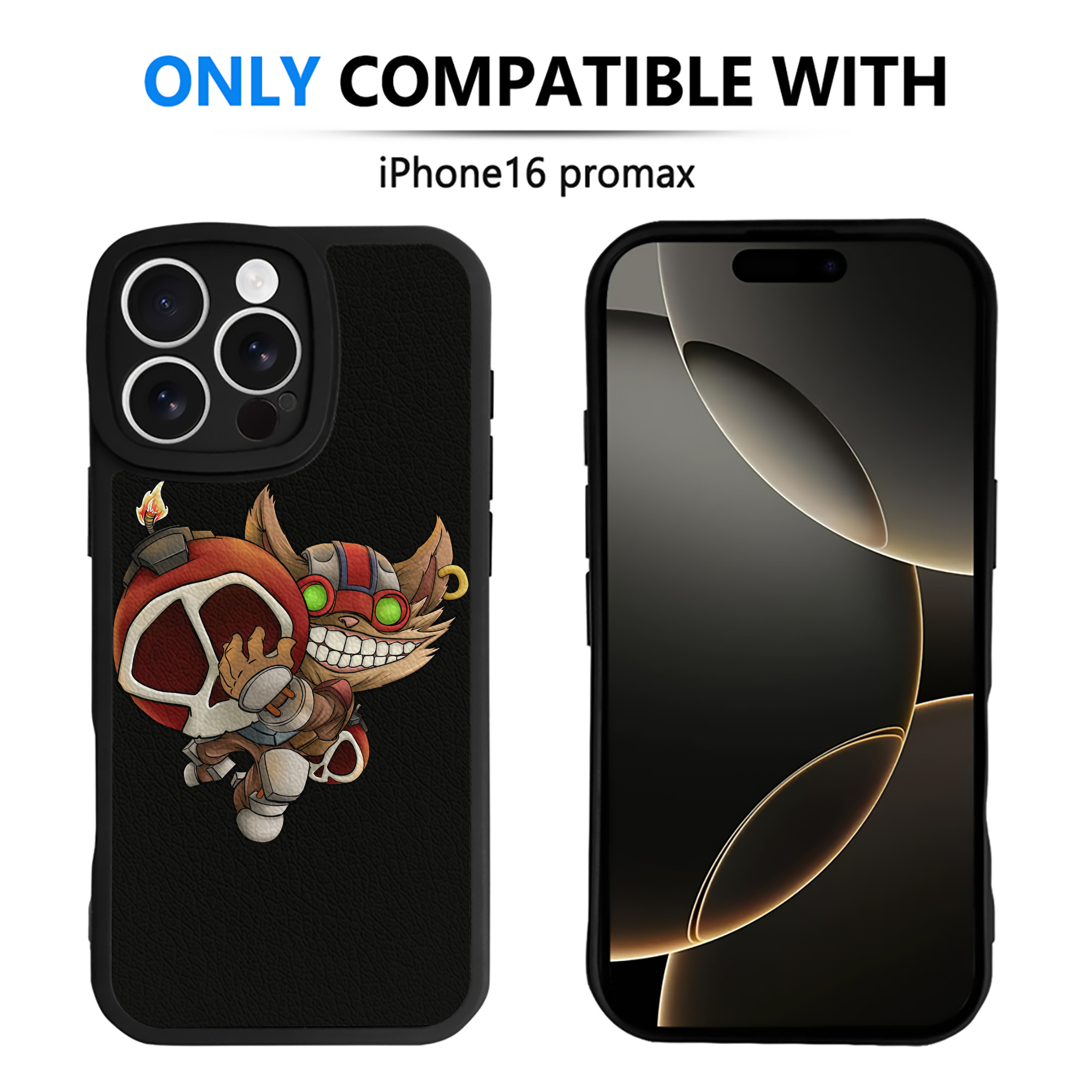 リーグ・オブ・レジェンド League of Legends LOL 【iPhone 16シリーズ対応】シリコンスマホケース（レザー調） 材質：シリコン